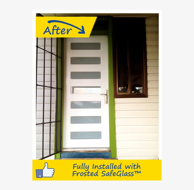 External Hinged Composite With Or Without Glass Doors - Clothing Alterations, transparent png #5831137