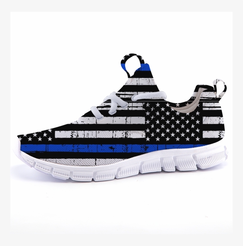 blue line sneakers