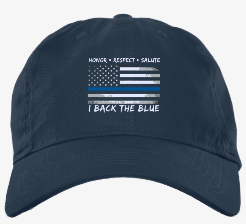 Back The Blue Hat - Thin Blue Line, transparent png #5832277