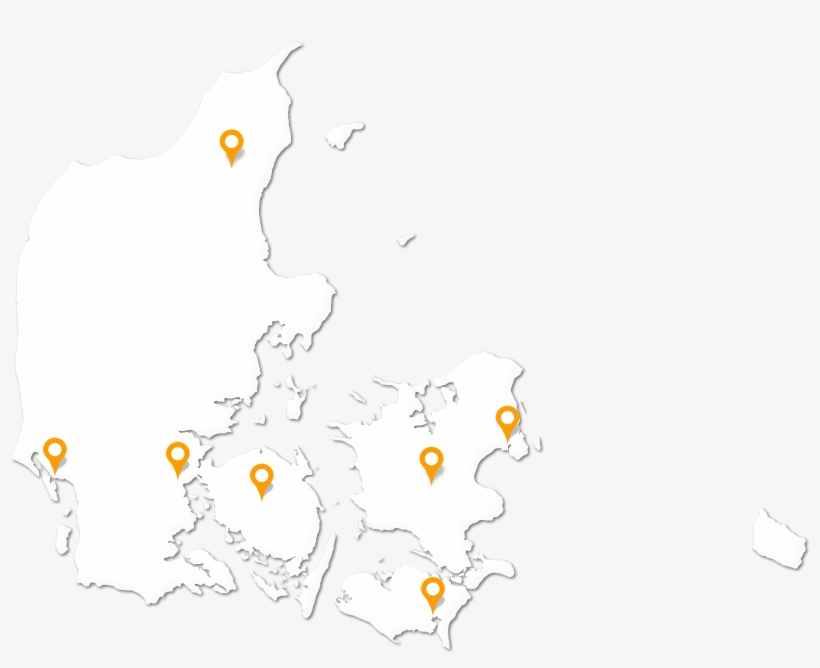 Fortrolig, Uvildig Og Gratis Økonomi- Og Gældsrådgivning - Map Of Universities In Denmark, transparent png #5832323