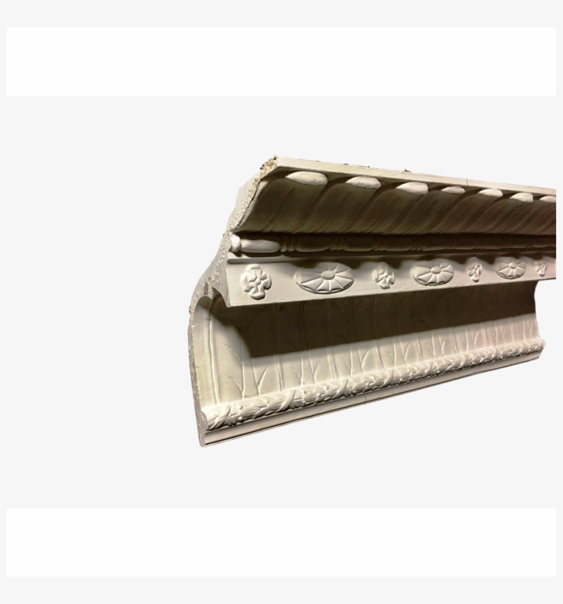 Plaster Crown Molding Colonial 5-3/4" P X 6" D X - Escalator, transparent png #5833685