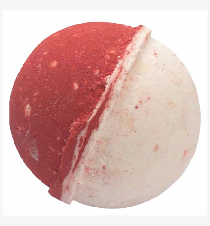Naturally Vain Candy Cane Bath Bomb - Candy Cane Bubbles, transparent png #5834237