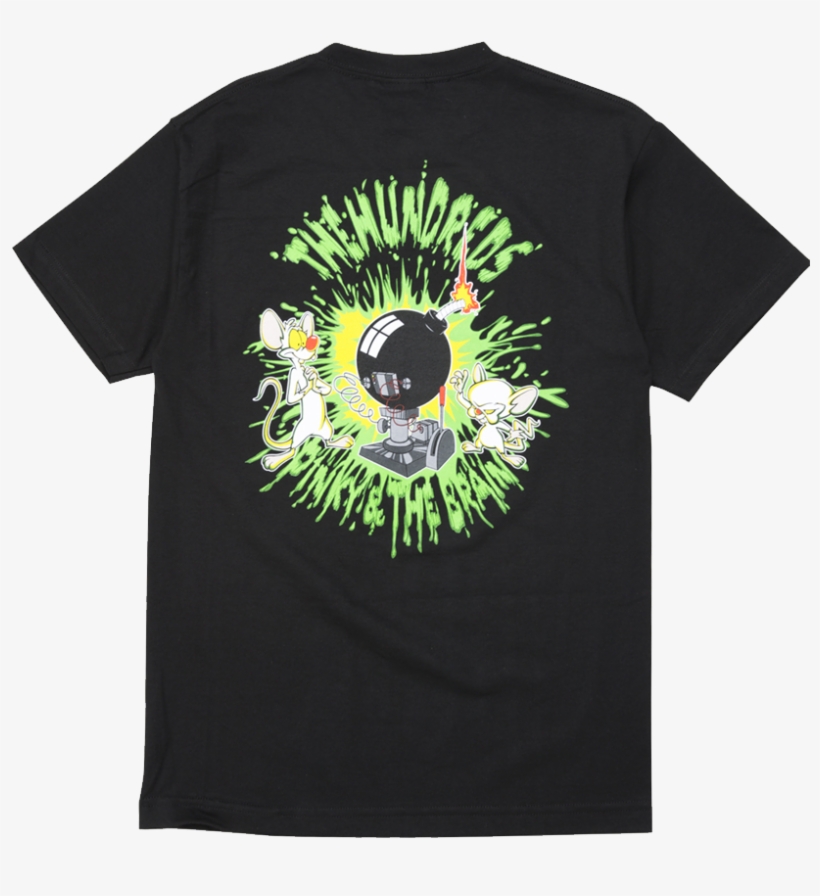 Pink And The Brain T-shirt - T-shirt, transparent png #5834376