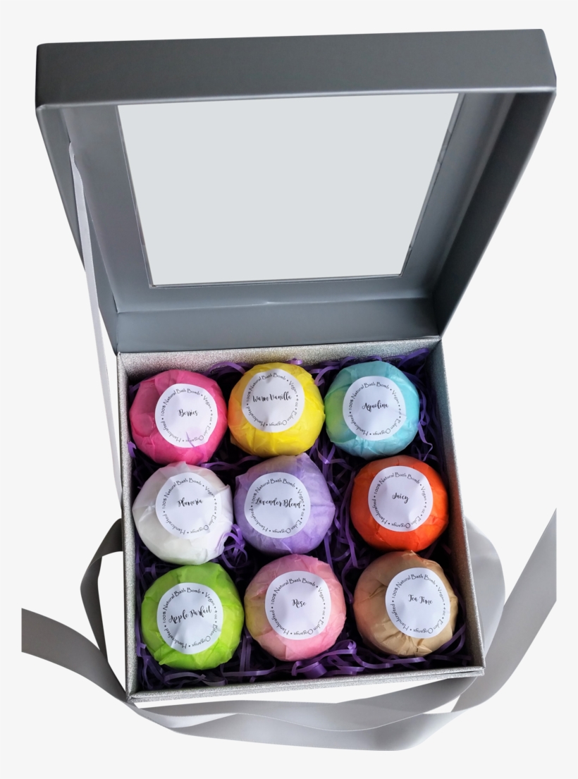 Bath Bombs, 9 In A Set, transparent png #5834420