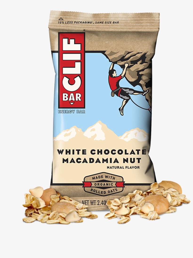 Clif Energy Bar - White Chocolate Macadamia - (2.4, transparent png #5834938