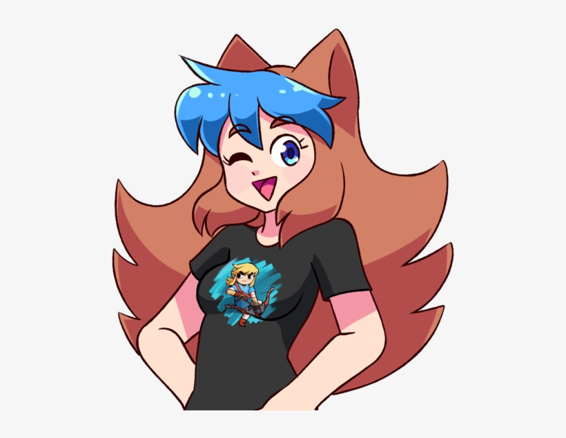 Botw/wind Waker Link T-shirt - Cartoon, transparent png #5835859