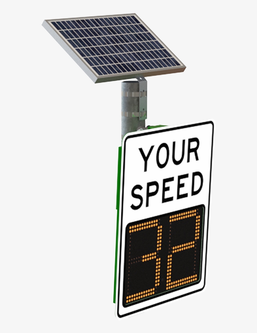 More Info - Radar Speed Sign, transparent png #5837351