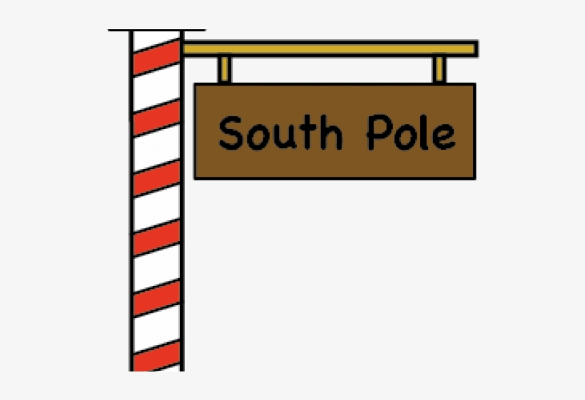 Sign Clipart North Pole - North Pole #13, transparent png #5837462