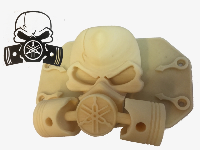 By Kermitdodo Jan 21, 2018 View Original - Vw Volkswagen Skull Piston Gas Mask Premium Decal 5, transparent png #5837809