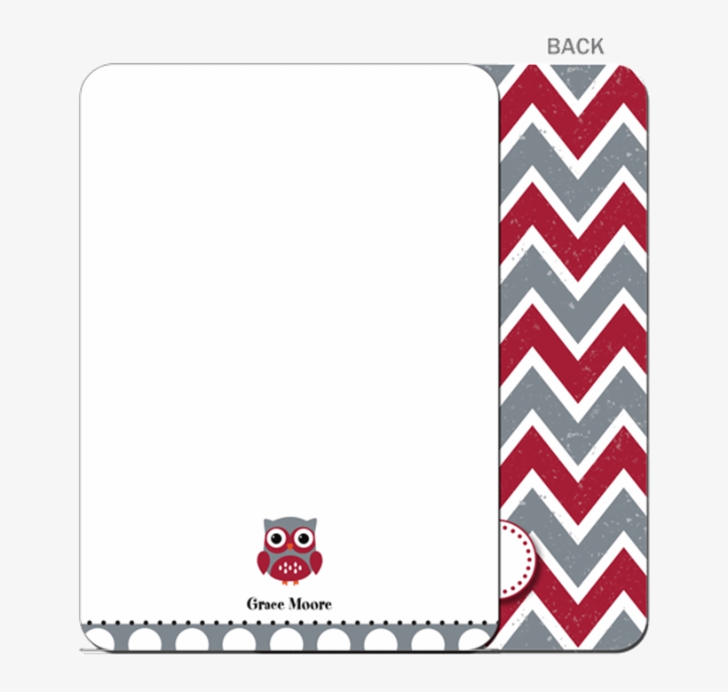 Who Dat Chevron Flat Notecard - Illustration, transparent png #5837863