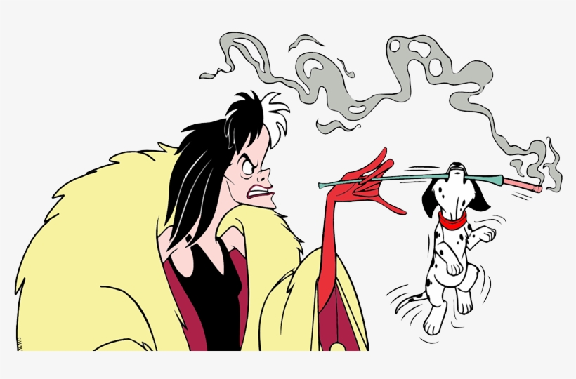 Cruella De Vil Png - Cruella De Vil And Puppies, transparent png #5838907