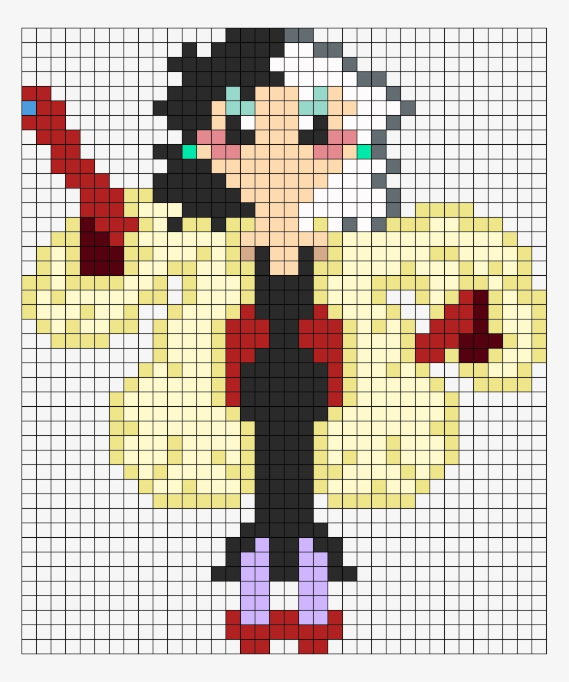 Cruella Deville Perler Bead Pattern / Bead Sprite - Hama Beads Disney Dalmatian, transparent png #5839074