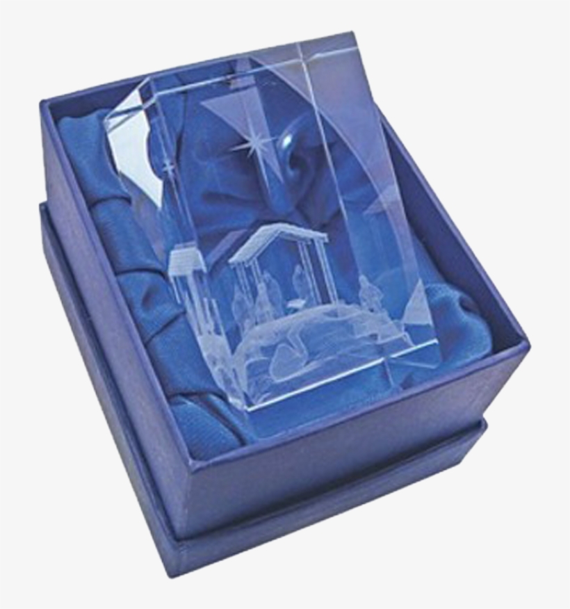 Nativity Crystal Cube, transparent png #5839126