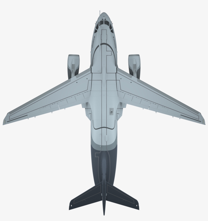The New Generation Multi-mission Transport Aircraft - Airbus A320 Top Down, transparent png #5839128