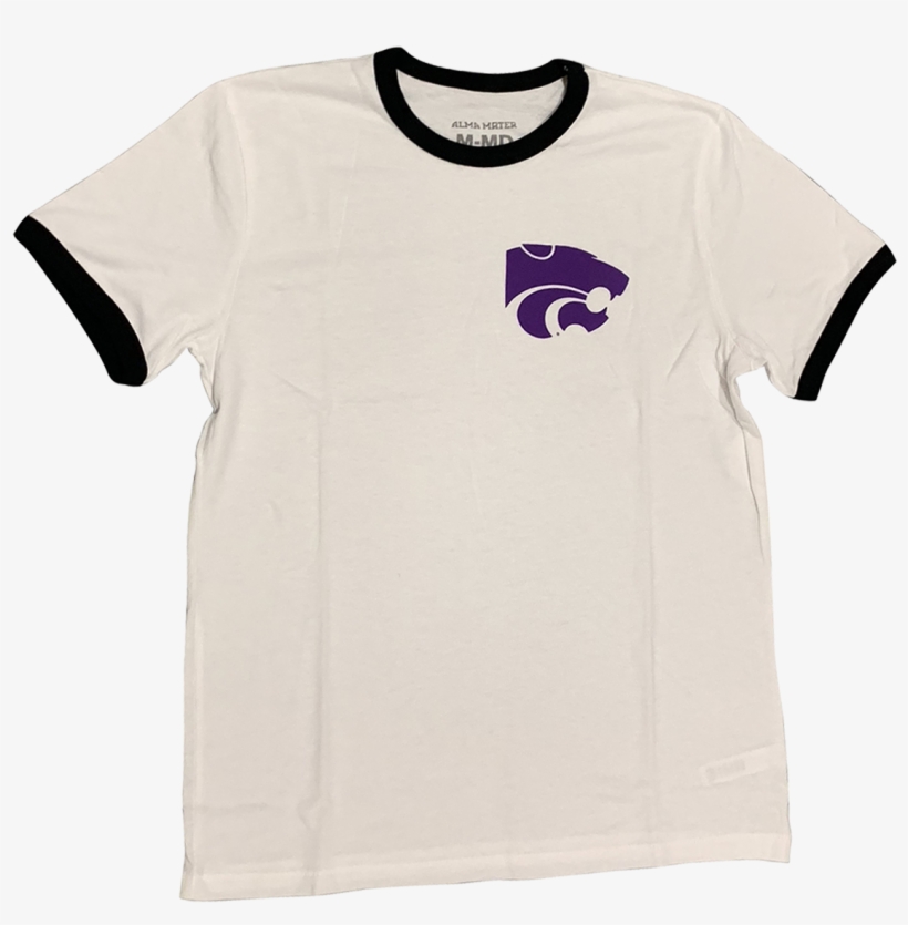Kansas State University Wildcats Men's Ringer Tee, transparent png #5839259