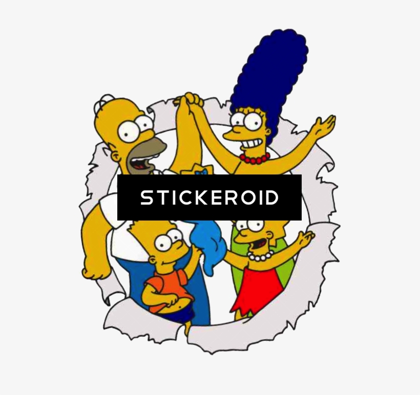 The Simpsons Cartoons - Simpsons, transparent png #5839354