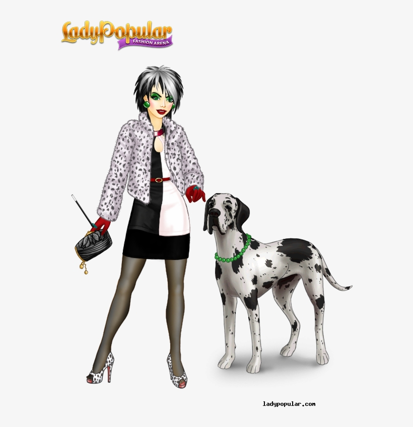 Lady Popular Cruella De Vil, transparent png #5839633