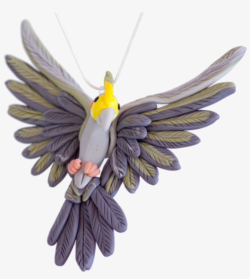 Handcrafted Cockatiel Necklace - Cockatiel Transparent, transparent png #5841033