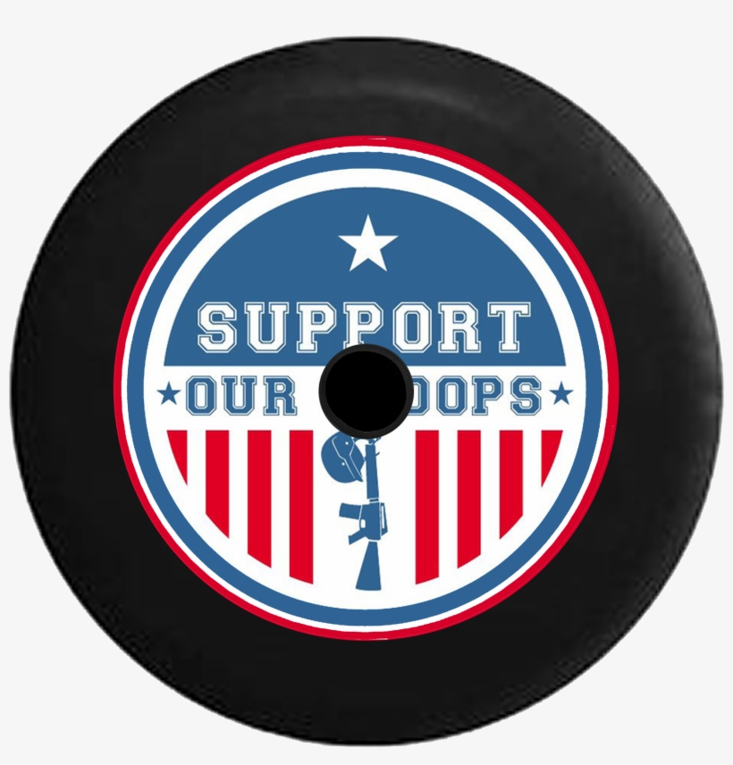 Jeep Wrangler Jl Backup Camera Support Our Troops Military - Support Our Troops Free Clipart, transparent png #5841186