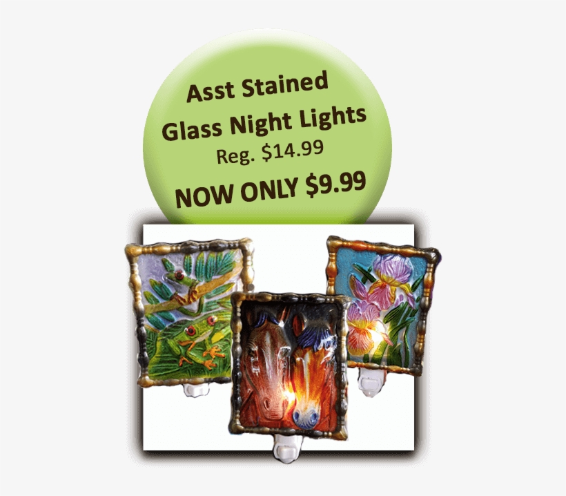 Stained Glass Night Lights - Final Thoughts, transparent png #5841454
