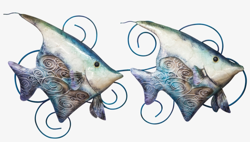 The Seashell Company Banner Fish With Capiz Shell Wall, transparent png #5842483