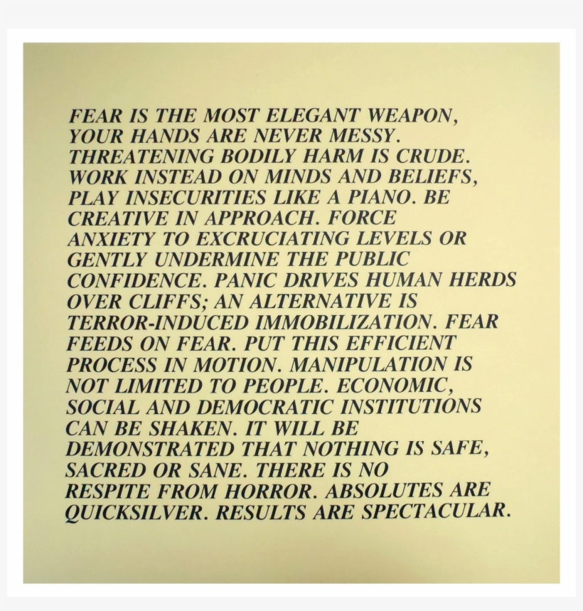 Jenny Holzer Best Quotes, transparent png #5842533