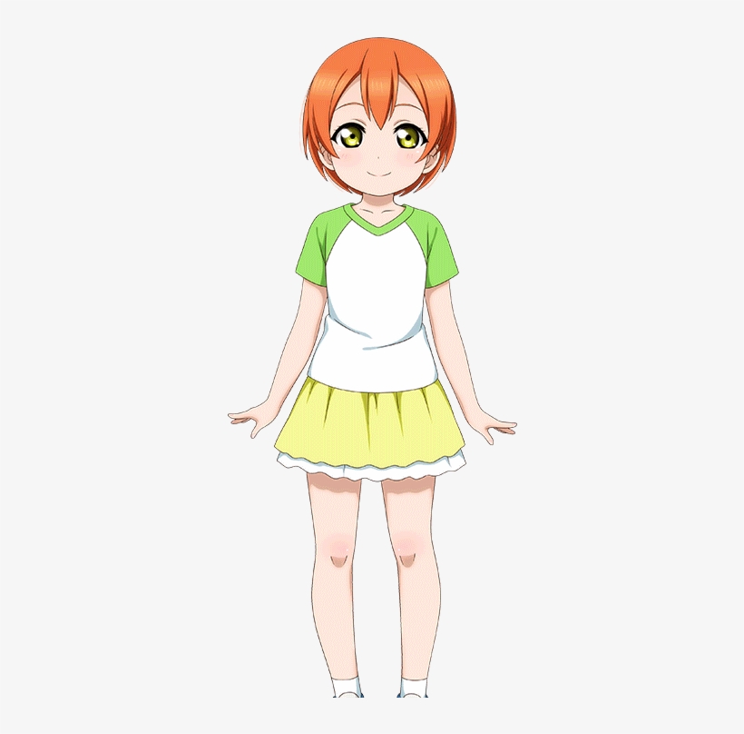 Original) Loading Hoshizora Rin - Cartoon, transparent png #5842573
