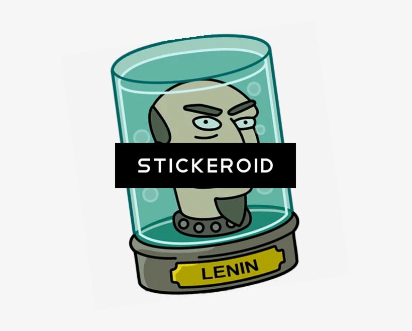 Lenin Futurama Ленин Футурама - Vladimir Lenin, transparent png #5843293