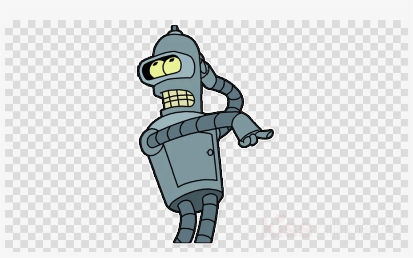 Png Futurama Clipart Bender Philip J - Bender Png, transparent png #5843549