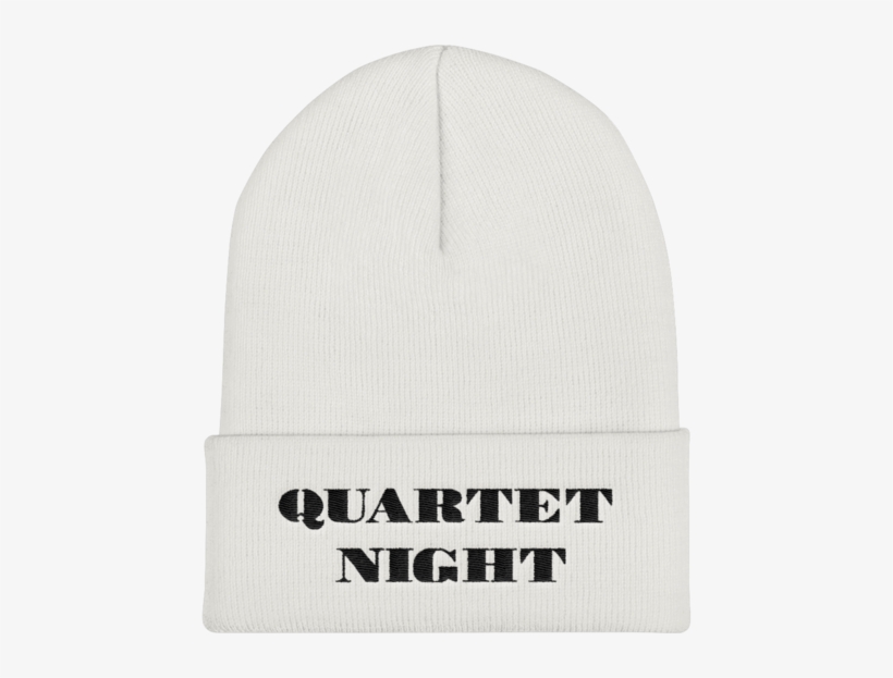 Quartet Night Cuffed Beanie - Beanie, transparent png #5843615