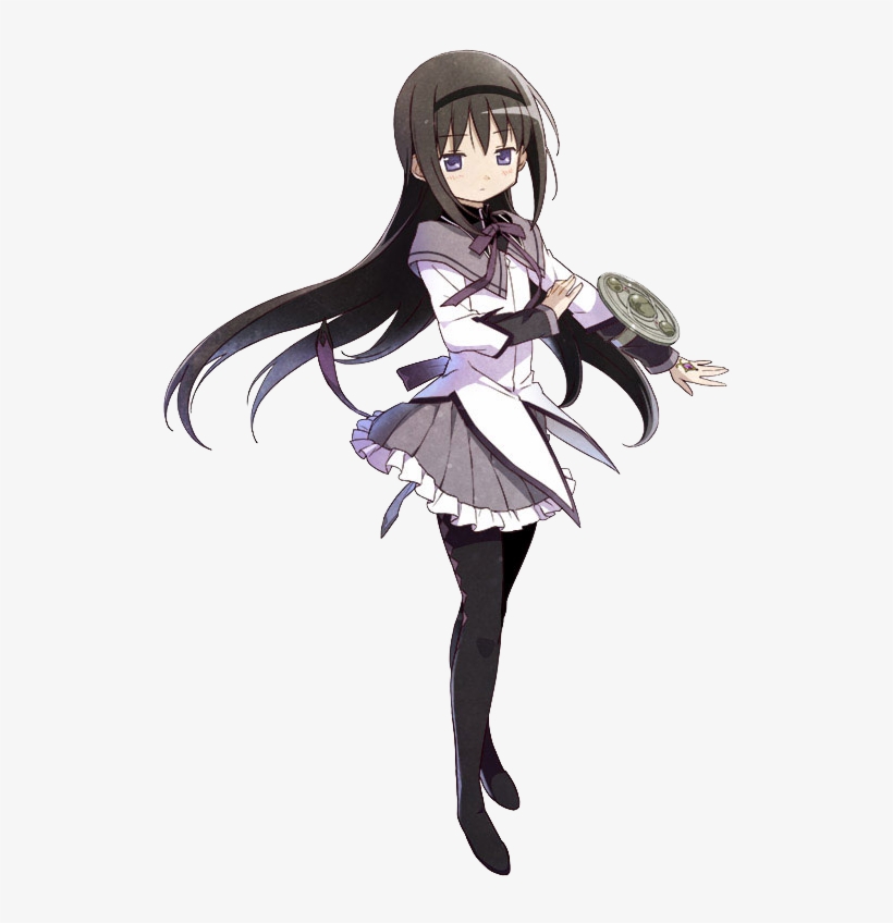 She Should Look More Like This - Homura Madoka Magica, transparent png #5843682