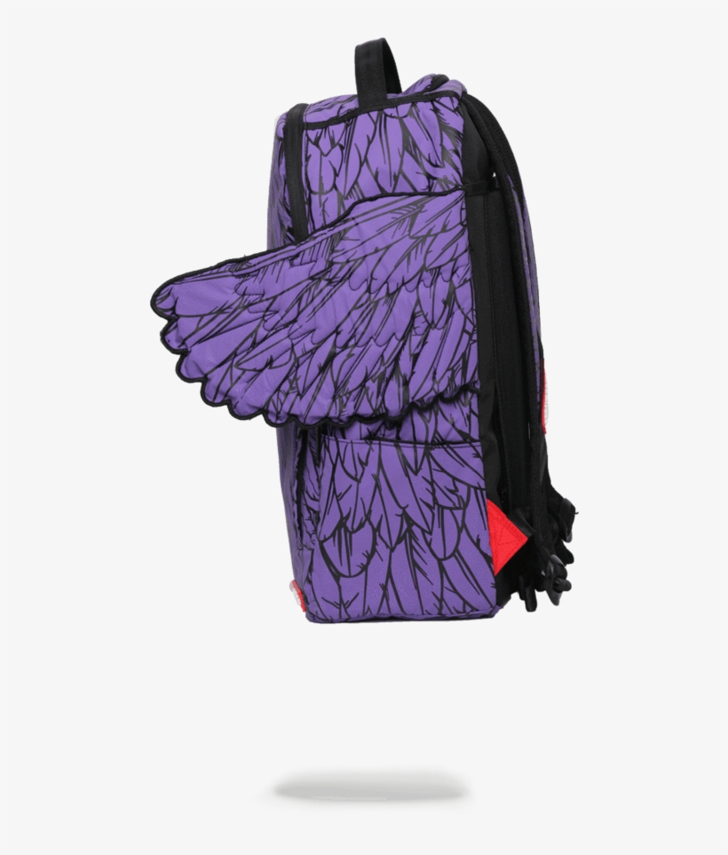 Sprayground- 3m Purple Wings Backpack Backpack - Wings Backpack, transparent png #5844146