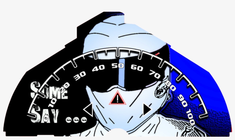 Speedometer Faces - Illustration, transparent png #5844390