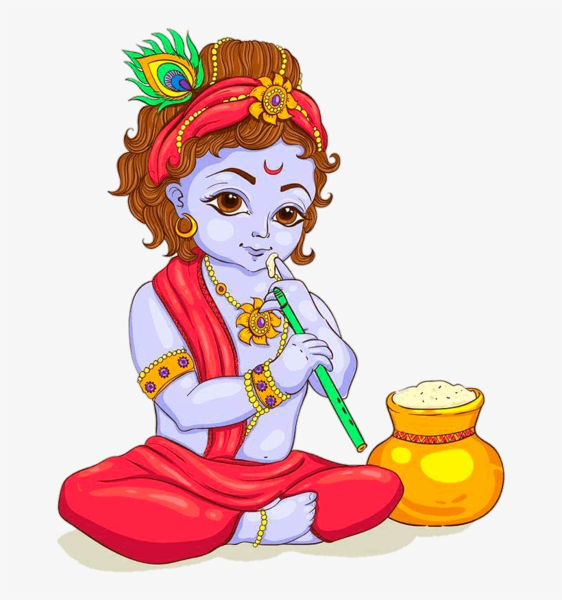 Hindus, Arte Krishna, Señor Krishna, Shiva, Imágenes - Krishna Janmashtami, transparent png #5844501
