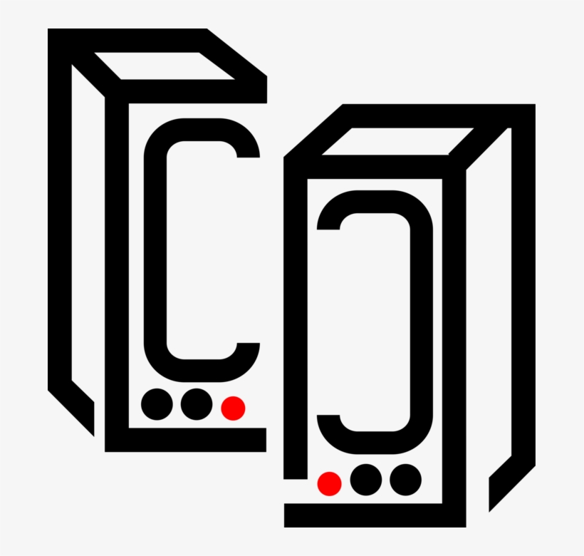 Vector Illustration Of Computer Audio Entertainment, transparent png #5845333