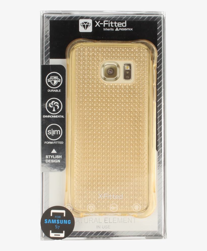 X-fitted Shockproof Case Samsung S7 G930 Golds7zsg - Smartphone, transparent png #5845954