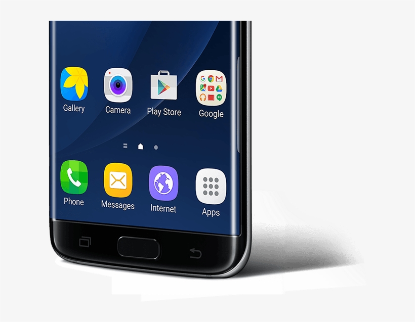 Handle On Galaxy S7 Edge's Edge Screen, transparent png #5846334