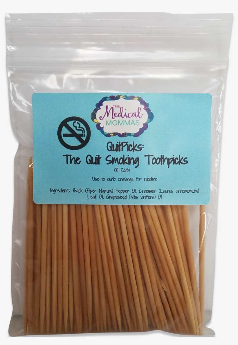 Quitpicks- The Stop Smoking Toothpicks, transparent png #5846395