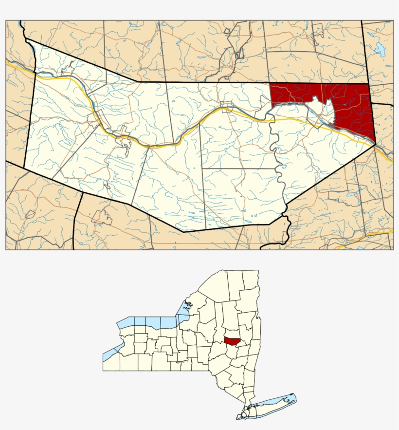 Hamlet Of Sprout Brook Topographic Map, transparent png #5846499