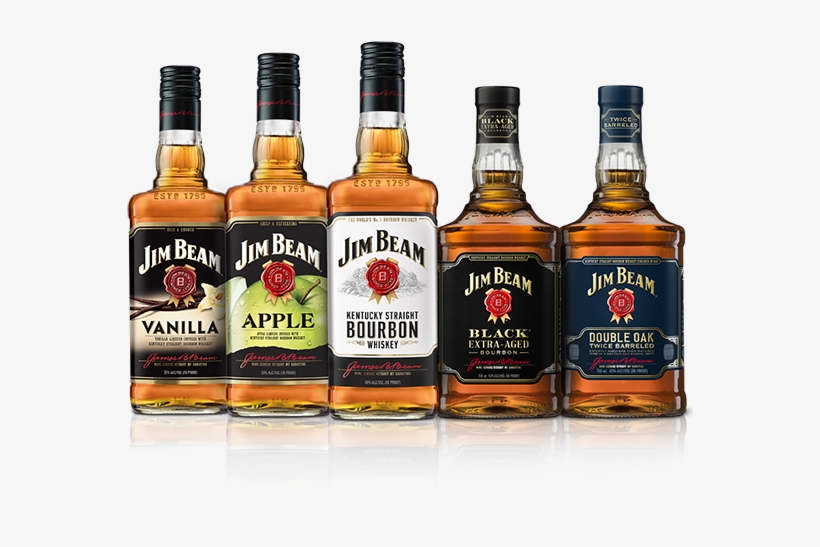 The World's Finest Bourbons - Jim Beam Apple Whisky Liqueur, transparent png #5846878