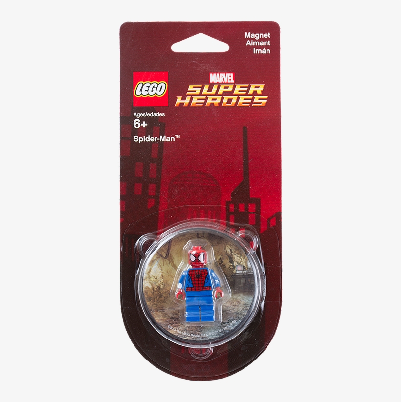 Spider-man Magnet - Lego Iron Man Y Spiderman Lego, transparent png #5848107