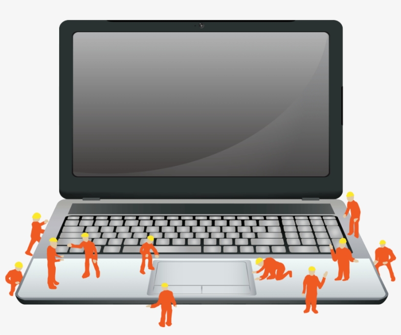 Computer Repairs - Hacked Laptop, transparent png #5848170
