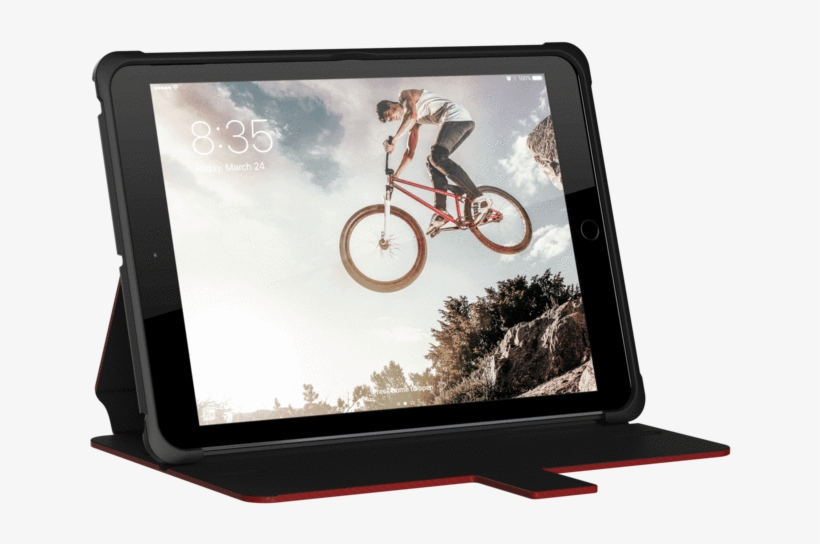 Metropolis Series Ipad - Urban Armor Gear Metropolis Protective Cover - Magma, transparent png #5848273