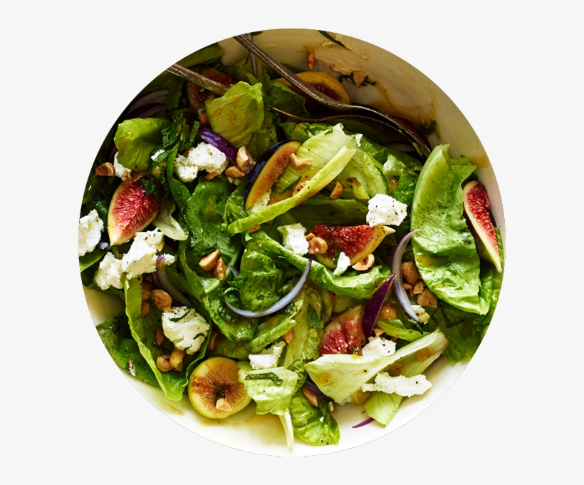 Insalata - Goat Cheese Figs Salad, transparent png #5848427