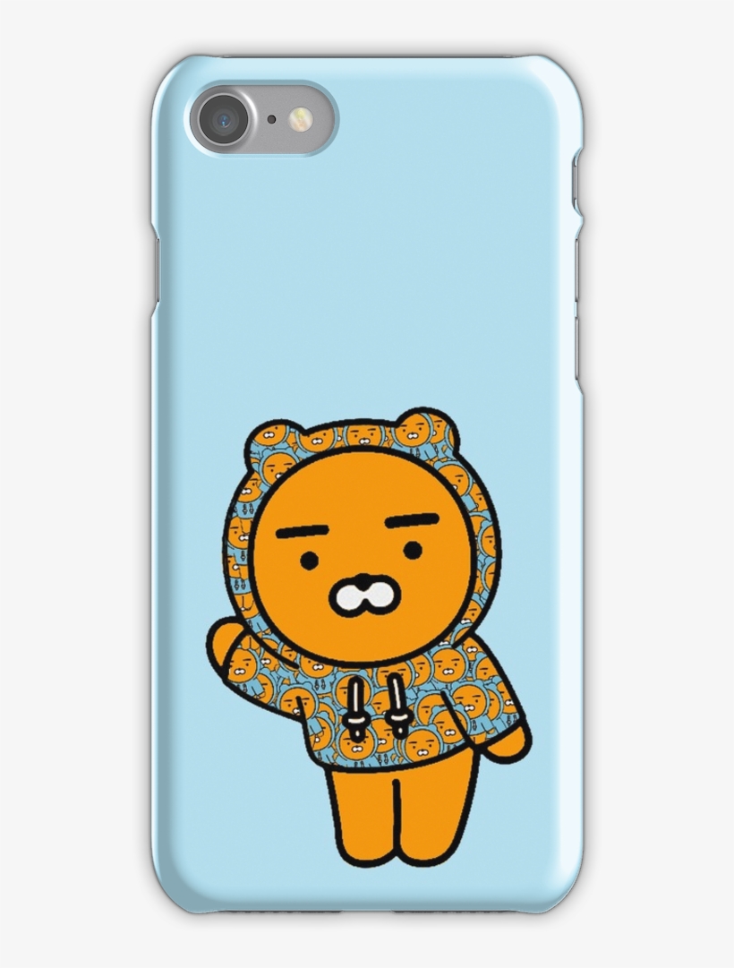 Kakao Friends Ryan Loves Himself Iphone 7 Snap Case, transparent png #5848981
