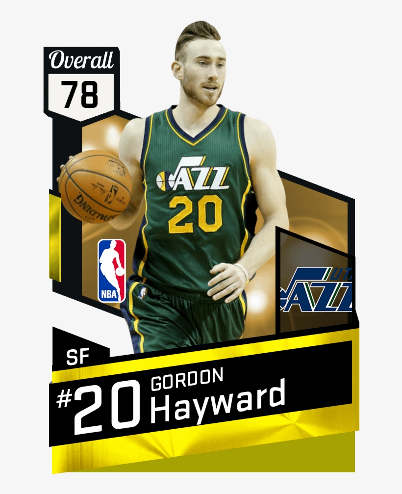 Gordon Hayward - Gordon Hayward Nba 2k17, transparent png #5849924