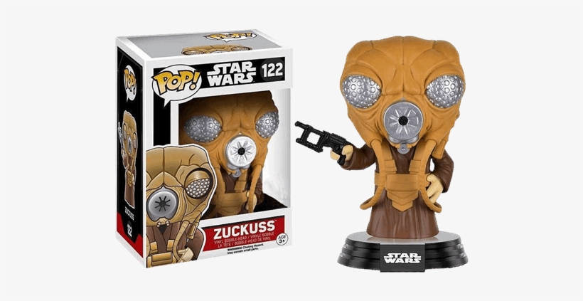 1 Of - Funko Toy Wars Exclusive Star Wars Zuckuss Pop! Vinyl, transparent png #5850961