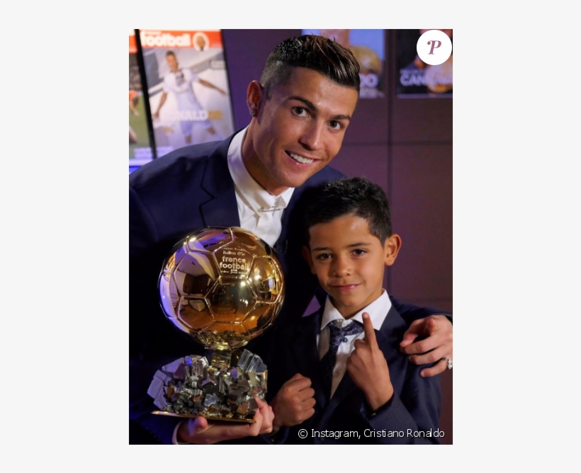 Cristiano Ronaldo Sacré Ballon D'or Par France Football - Ballon Pour Cristiano Ronaldo, transparent png #5851411