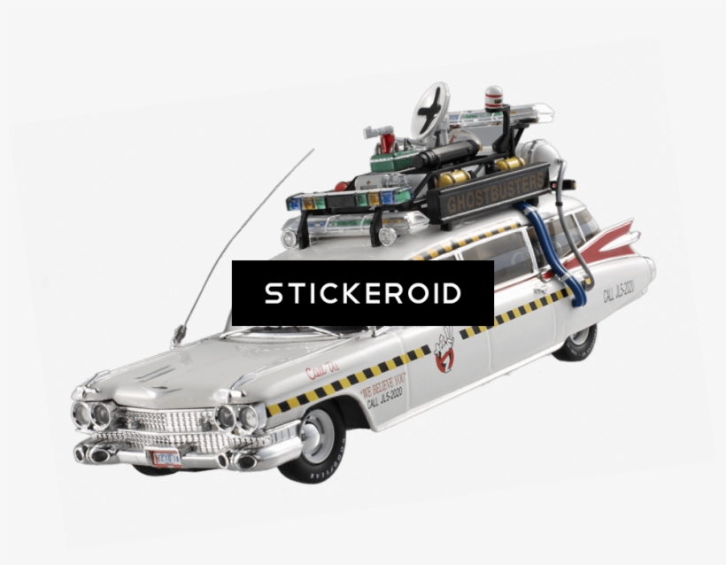 Ghostbusters Marshmallow Man - Hotwheels 1:43 Ghostbusters 2 Ecto 1a, transparent png #5853005