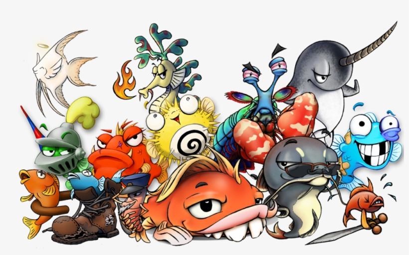 One Fish, Two Fish - The Fish Crew, transparent png #5853006